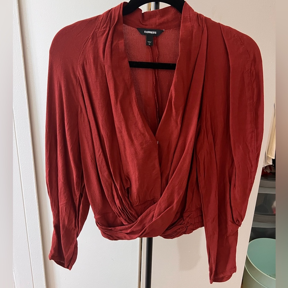 Express Red Blouse